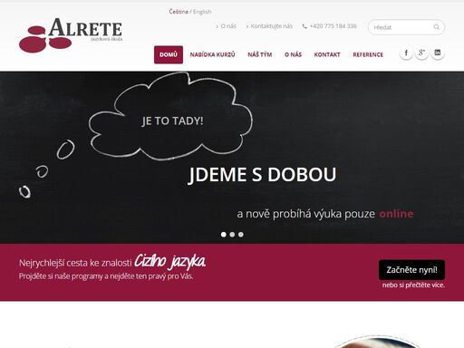 jsme jazyková škola alrete, která vyučuje angličtinu a francouzštinu. sídlíme v ivančicích v jihomoravském kraji.