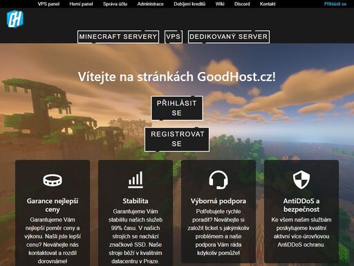administrace vašich serverů.