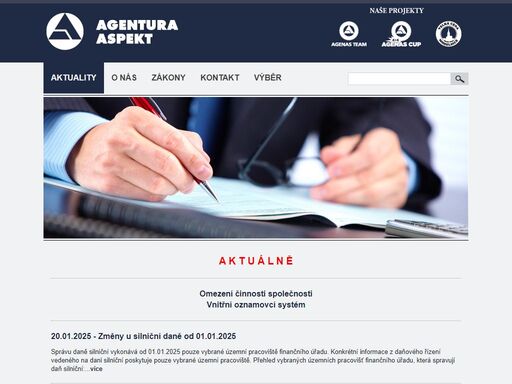 agentura aspekt, účetní a ekonomické služby
