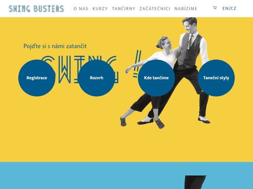 swing busters je taneční škola věnující se tancům swingové éry 20.-40.let 20.stol. swing busters pořádají kromě kurzů i workshopy a tančírny a vystupují.