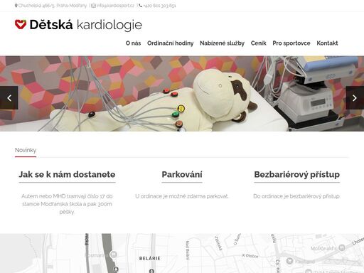 ordinace dětské kardiologie kardiosport - dětská a sportovní kardiologie - mudr. jiří hostaša - ordinace otevřena, přijímáme nové pacienty