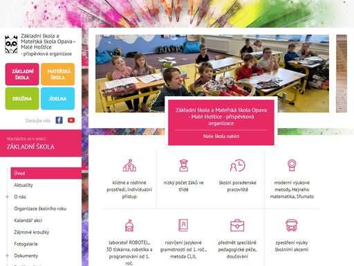 základní škola a mateřská škola opava - malé hoštice - příspěvková organizace