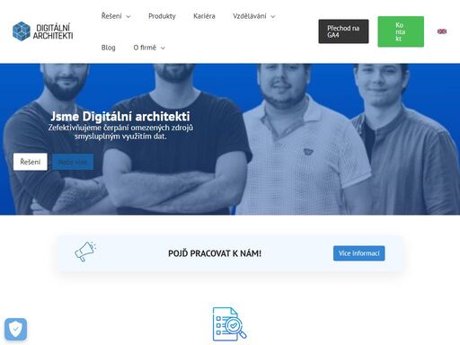 digitální architekti vám nabízí profesionální datovou a webovou analytiku. pomáháme firmám najít a využít poklad ukrytý v datech!