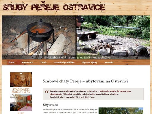 ubytování beskydy, ostravice, sruby peřeje