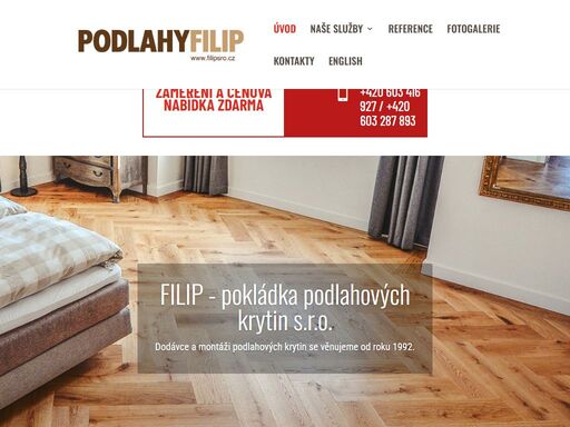 úvod. dodáváme a montujeme různé typy nových podlahových krytin pro bytové i komerční prostory a renovujeme staré dřevěné podlahy.