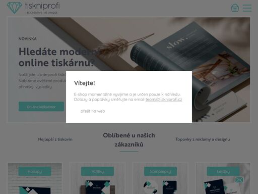 hledáte spolehlivou online tiskárnu? našli jste, jsme tiskniprofi, moderní tiskárna s individuálním přístupem a skvělými produkty.