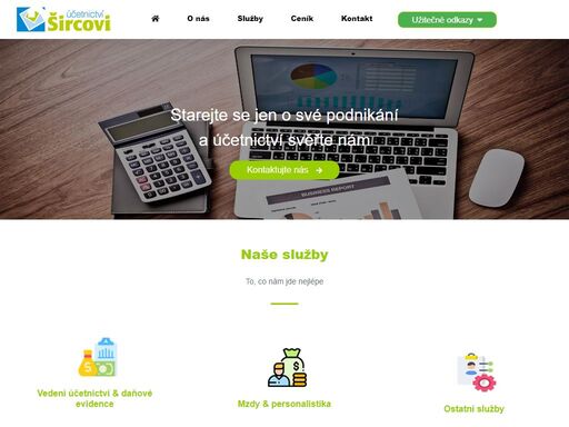 nabízíme vám vedení účetnictví, účetní poradenství, vedení daňové evidence, zpracování mezd a
    personalistiku, administrativní práce i zastupování na úřadech
