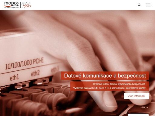 vítejte na stránkách společnosti mopos communications, a.s. produktové sekce: datové komunikace a bezpečnost a technologie pro města a obce.