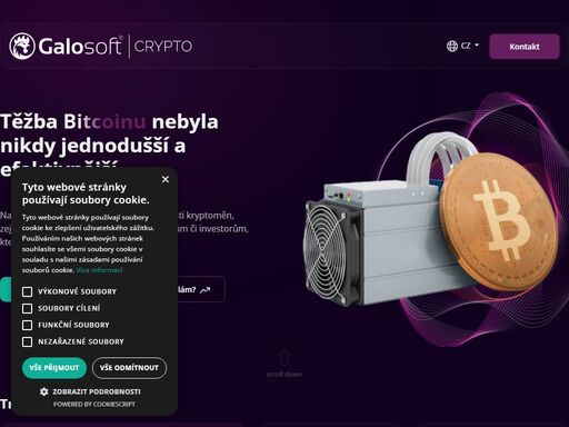 nabízíme profesionální poradenství v oblasti kryptoměn zejména bitcoinu a těžby běžným uživatelům či investorům, kteří si váží svého času a peněz.