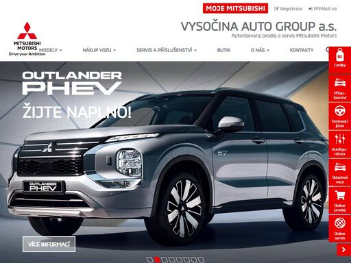 autorizovaný prodej a servis mitsubishi motors v jihlavě.