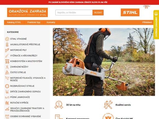 prodej spolehlivé zahradní techniky a příslušenství. na českém trhu působíme již od roku 1991
specializujeme se na prodej a servis zahradní techniky stihl
zboží si můžete prohlédnou na naší kamenné prodejně
disponujeme vlastními sklady náhradních dílů
s výběrem vám rád pomůže náš proškolený personál
zajišťujeme…