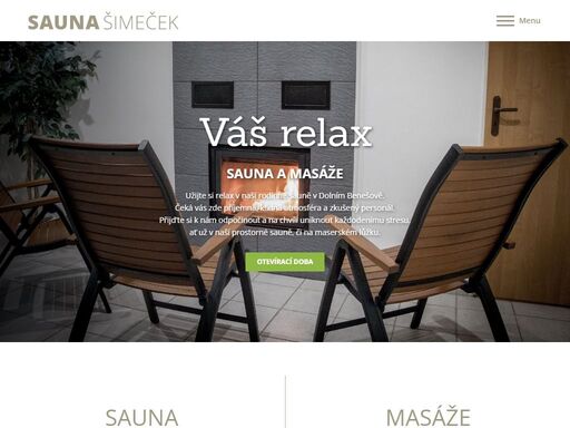 sauna šimeček