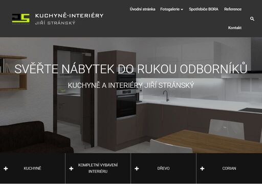 kuchyně - interiéry jiří stránský