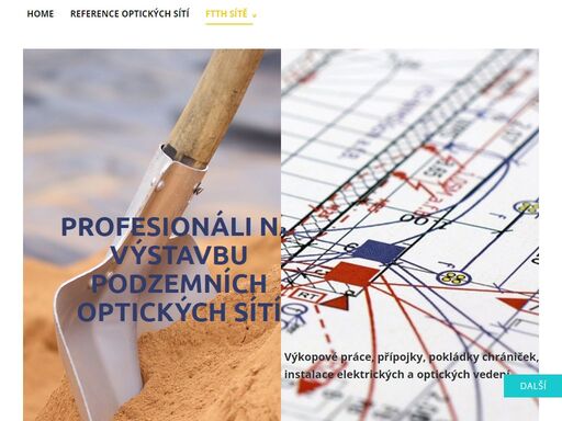 fttx, ftth, ajwa, vykopove prace, opticke siete, oprava optiky, zafukovanie, zvaranie optiky, pokladka zamkovej dlazby, zemne prace