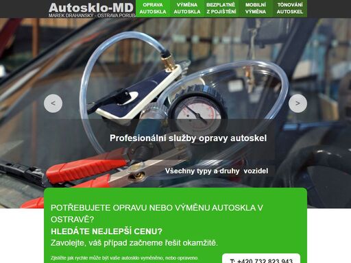oprava, nebo výměna čelního skla za nejlepší cenu v ostravě, porubě a okolí. zdarma zapůjčení náhradního vozidla. t: 732 823 943