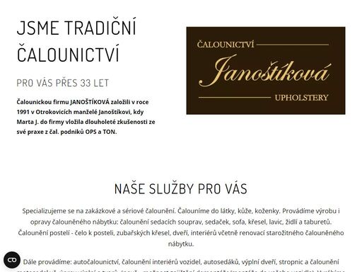 zakázkové a sériové čalounění. opravy čalouněného nábytku: sedací soupravy, křesla, židle, taburety, postele, čela. autočalounictví, stropnice, motosedla atd.