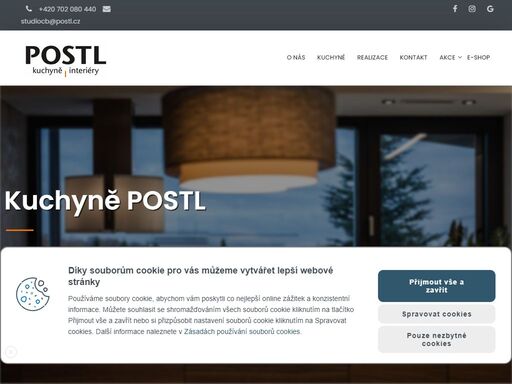 kuchyně postl české budějovice. navrhneme a vyrobíme vám kuchyň vašich snů. kuchyňské studio české budějovice, kuchyňské linky české budějovice.