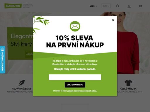 stylová bambusová móda pro muže, ženy i děti. trička, legíny, prádlo a ponožky vyrobené v čr s důrazem na kvalitu. doprava zdarma od 2000 kč.