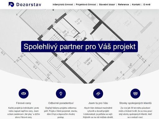 inženýrská a projektová činnost, stavební dozor a odborné poradenství. více jak 30 let praxe ve stavebnictví. stovky spokojených klientů a kvalitních staveb.