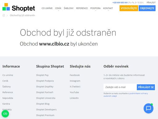 objevte nekonečné možnosti pro vaše online podnikání. založte si vlastní e-shop na 30 dní zdarma a zjistěte, co všechno shoptet nabízí.