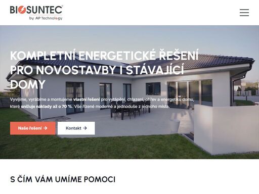 vyvíjíme, vyrábíme a montujeme vlastní řešení pro vytápění, chlazení, ohřev a energetiku domu, které snižuje náklady až o 70 %. vše řízené moderně a jednoduše z jednoho místa.