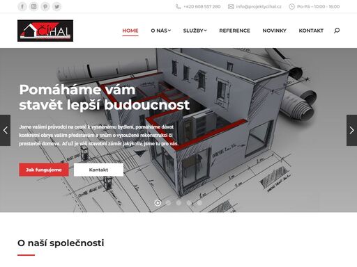 projektová dokumentace od projekční kanceláře číhal splní váš sen o bydlení a designu. naši projektanti navrhnou stavbu dle vašich představ.
