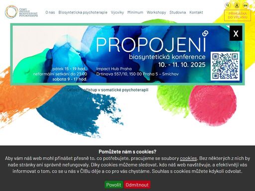 český institut biosyntetické psychoterapie je vzdělávací institut, který vznikl s hlavním posláním rozvíjet v čr biosyntetickou psychoterapii - mezinárodně akreditovanou psychoterapeutickou metodu.