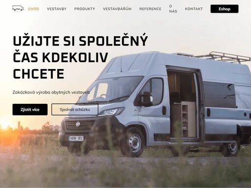 stavíme originální obytné vestavby do dodávek.