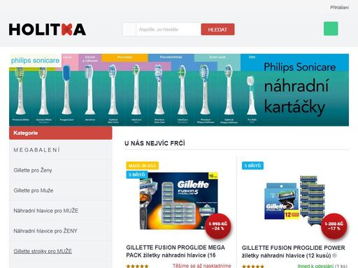 holítka.cz - kvalitní gillette. vítejte na holitka.cz.
náš e-shop funguje od roku 2014 od té doby zažil obrovský růst i pád. proto jsme se rozhodli že nebudeme fungovat jako klasický e-shop, který potřebuje statisíce na marketing, ale půjdeme cestou spokojenosti lidí, kteří u nás nakupují. (a doporučí nás)
máme ten…