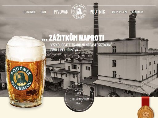 tradiční pivo z vysočiny - pivovar poutník pelhřimov.