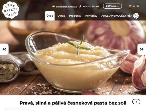 true garlic paste je česneková pasta bez soli, kterou musíte vyzkoušet. má všechny vlastnosti, které očekáváte od čerstvého česneku a k tomu spoustu výhod.