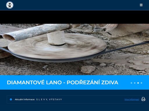 sanace vlhkého zdiva brno, praha (celá české republika). realizujeme izolace vlhkého zdiva podřezáním řetězovou pilou, diamantovým lanem a chemickou injektáží. jsme výhradním zástupcem rakouské technologie hw-system. garantujeme 100 % účinek. již nikdy nebudete mít problémy s vlhkým zdivem. neváhejte se na nás obrátit.