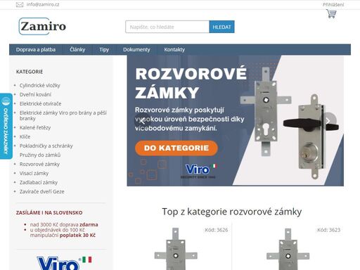 v našem eshopu najdete rozvorové zámky na garážová vrata, dveře a rolety, elektrické zámky pro křídlové a posuvné brány, elektrické otvírače pro standardní i plastové profilové dveře a kalené řetězy s visacími zámky. dále nabízíme příruční a dětské pokladničky nebo náhradní pružiny do zámků.