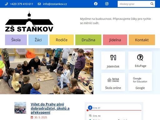 oficiální stránky základní školy staňkov 
