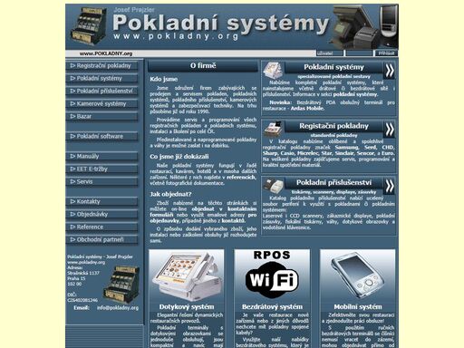 registrační pokladny, pokladní systémy a příslušenství, prodej a servis, poradenství, školení. pokladní software ardas. 