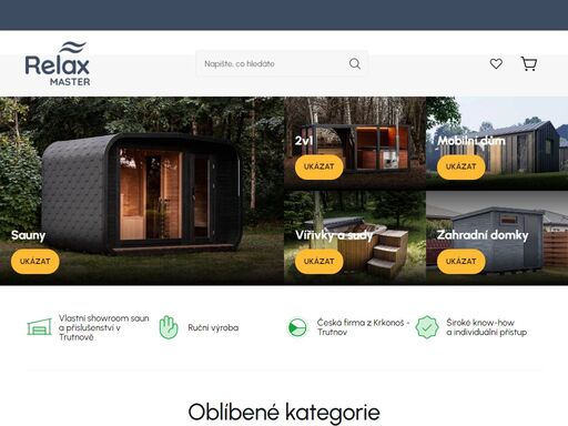 nejlepší sauny u nás v krkonoších. dopřejte si skutečný odpočinek s našimi saunami a relaxačními káděmi, které propojují tradiční řemeslnou práci s moderními technologiemi. 

každý kus vyrábíme s důrazem na precizní zpracování, kvalitní materiály a maximální komfort. naše sauny a kádě jsou navrženy tak, aby nejen…