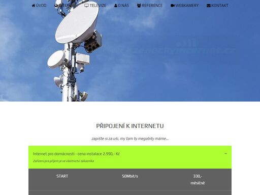 bzenecký internet - připojení k internetu ve městě bzenec, vracov, těmice, domanín a moravský písek