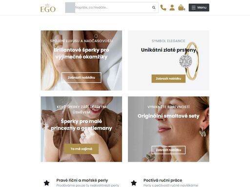 objevte širokou nabídku kvalitních a stylových šperků pro všechny příležitosti na egofashion.cz