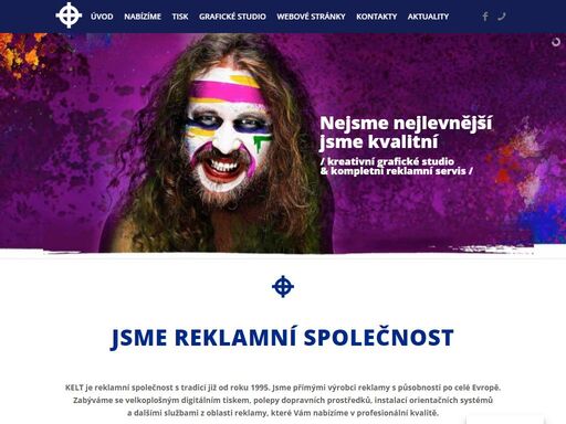 kelt je reklamní společnost. jsme přímými výrobci reklamy s působností po celé evropě. zabýváme se velkoplošným digitálním tiskem, polepy dopravních prostředků, orientačnímy systémy a dalšími službami z oblasti reklamy.