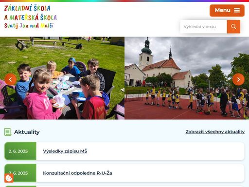 naše základní škola patří ke školám málotřídním se dvěma třídami, které navštěvují žáci pěti ročníků. jsme škola rodinného typu s individuálním přístupem ke každému žákovi. zistěte o nás více.