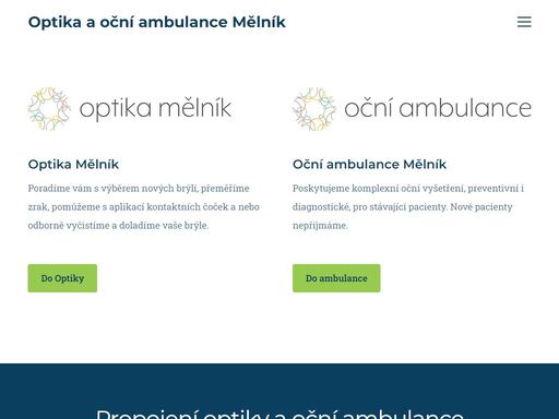 oční optika mělník je přesně to, co hledáte, když si chcete pořídit nové brýle. unikátní je spojení s oční ambulancí.