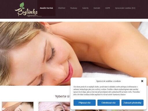 wellness bylinka – regenerační studio: masáže, ošetření pleti, wellness, ženy v těhotenství, lymfodrenáže, vyšetření chodidel, pro muže, přístrojové vyšetření.