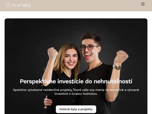 spoločne vytvárame rezidenčné projekty, ktoré vaše sny menia na bezpečné a výnosné investície s trvalou hodnotou.