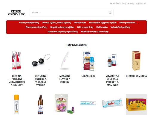 náš online obchod nabízí kompletní řešení pro zdraví a osobní péči, od doplňků stravy po zdravotní a hygienické potřeby pro všechny věkové skupiny.