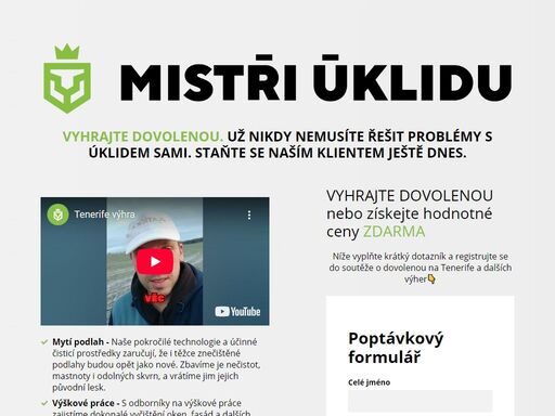 mistři úklidu