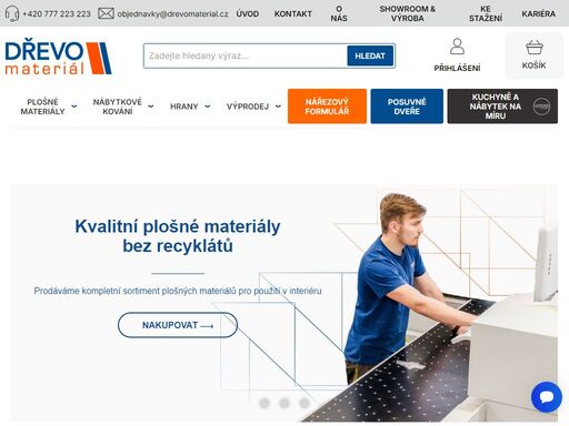 firma se zabývá velkoobchodním i maloobchodním prodejem materiálů pro výrobce nábytku. ? 20 let na trhu. ? kvalitní produkty a rychlé dodání.