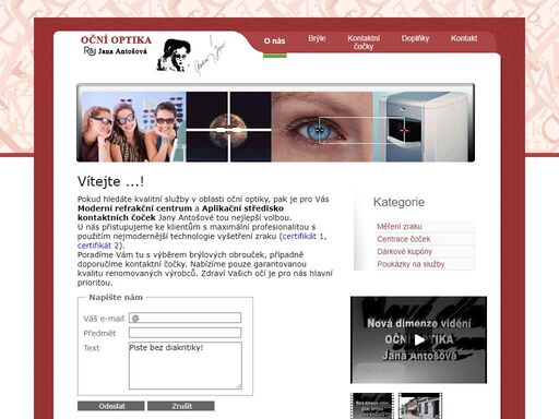 oči,kontaktní čočky,oční optika,česká lípa,brýle,okres česká lípa,optik,antošová,jana antošová,roman antoš
