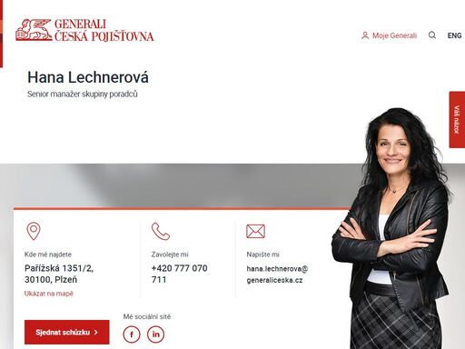 zjistěte kontakt na pojišťovacího poradce i přehled služeb, které vám může nabídnout.