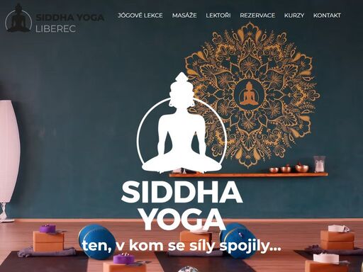 ?siddha yoga je prostor pro jógu vědomě a s radostí v centru liberce.