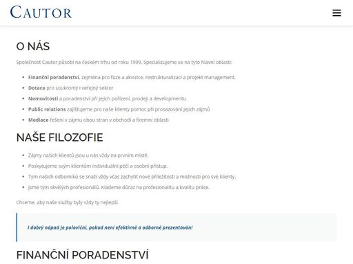 www.cautor.cz